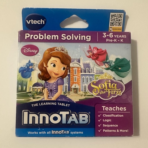 VTech InnoTab Sofia the First Learning Tablet - Purple - Picture 1 of 4